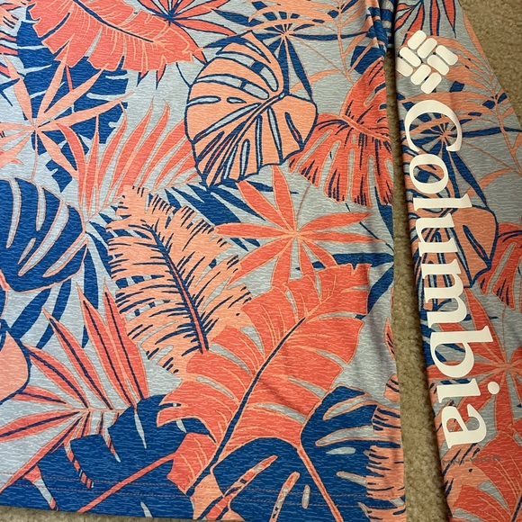 Columbia Tropical Print PFG Shirt - Picture 2 of 5